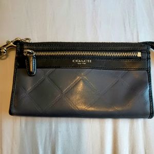 Coach Leather Wristlet